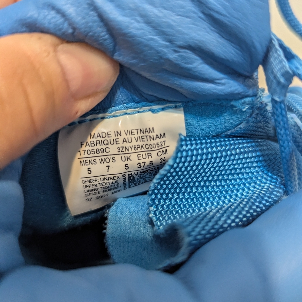 Converse Blue High-Top Sneakers - Picture 8 of 11